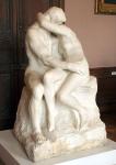הצילום: פסל הנשיקה של אוגוסט רודן